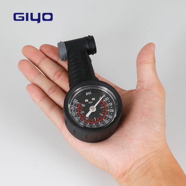 giyo gg-02 bicycle tire air pressure gauge 260psi portable mtb road bike inflation meter barometer dual valves presta schrader
giyo gg-02 bicycle tire air pressure gauge 260psi portable mtb road bike inflation meter barometer dual valves presta schrader