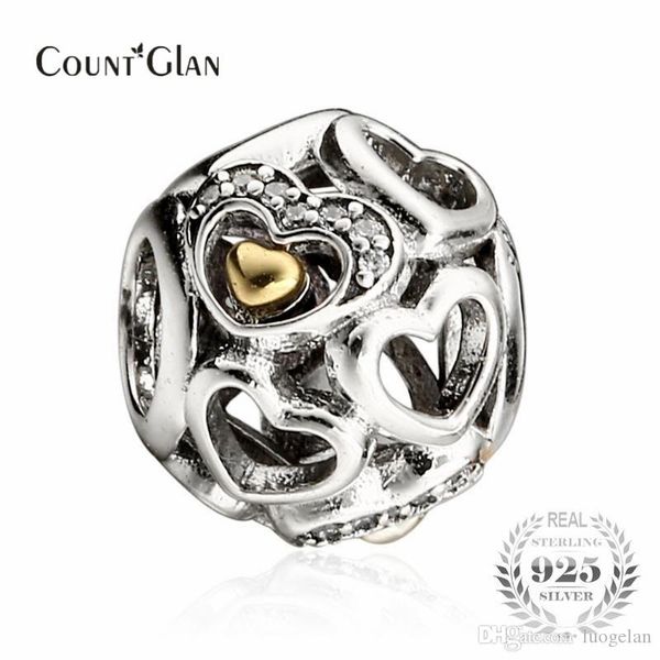 fit pandora bracelet 925 sterling silver heart of romance bead two tone yellow gold color heart beads for jewelry making diy charms bracelet, Bronze;silver
fit pandora bracelet 925 sterling silver heart of romance bead two tone yellow gold color heart beads for jewelry making diy charms bracelet, Bronze;silver