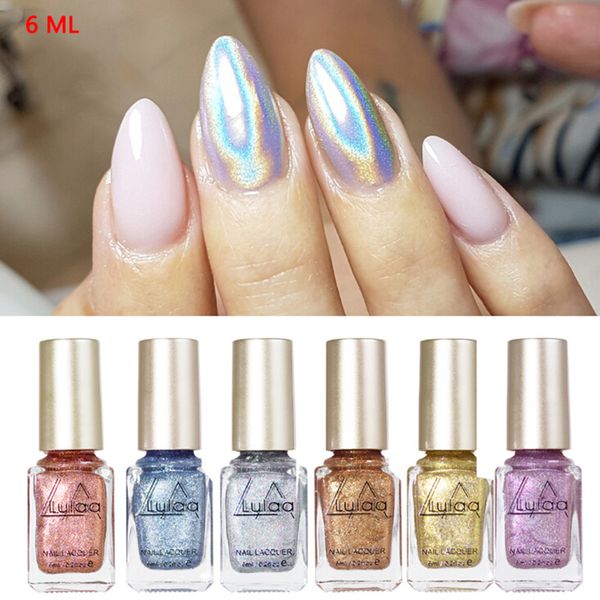 6ml mirror effect holographic lasting nail art polish lacquer decoration new arrival shiny sequin nail polish
6ml mirror effect holographic lasting nail art polish lacquer decoration new arrival shiny sequin nail polish