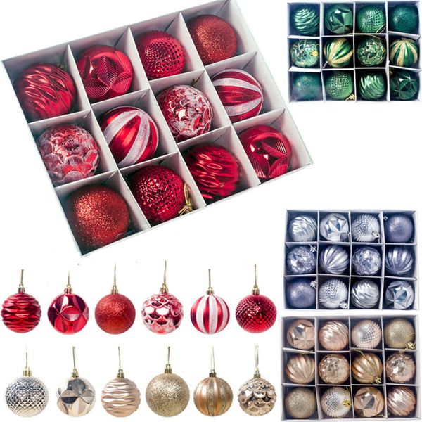 24pcs ёлочные украшения шарики xmas орнамент бал блеск висячие болл главная партия подвеска декор prop подарки supplies
24pcs ёлочные украшения шарики xmas орнамент бал блеск висячие болл главная партия подвеска декор prop подарки supplies