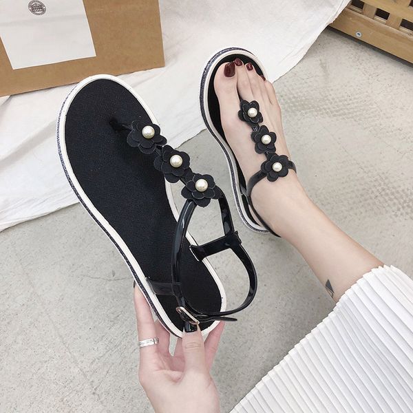 litthing women shoes summer new rhinestone flat shoes bling clip t-type fashion casual women buckle beach ladies, Black
litthing women shoes summer new rhinestone flat shoes bling clip t-type fashion casual women buckle beach ladies, Black
