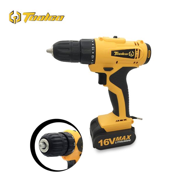 toolgo cordless electric screwdriver rechargeable lithium battery mini electric drill 16v/2.0ah handheld tools
toolgo cordless electric screwdriver rechargeable lithium battery mini electric drill 16v/2.0ah handheld tools