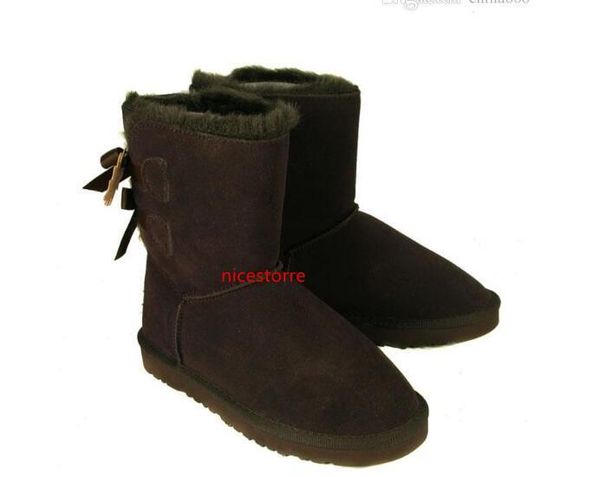 new fashion australian classic high winter boot leather bow boots female boots snow boots 
new fashion australian classic high winter boot leather bow boots female boots snow boots