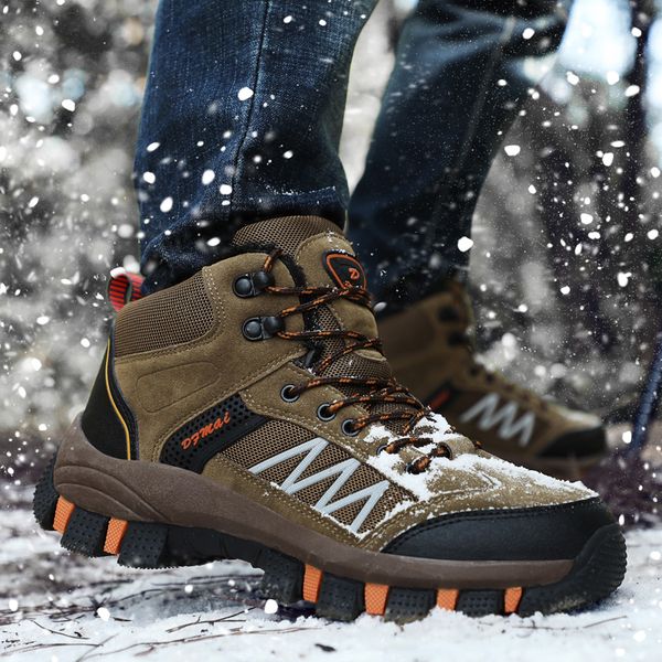 mens outdoor hiking shoes snow boots for men winter keep warm with fur ankle boots footwear walking shoes male, Black
mens outdoor hiking shoes snow boots for men winter keep warm with fur ankle boots footwear walking shoes male, Black