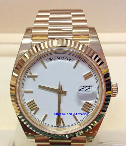 10 style 01 mens watches 228238 228239 228235 mechanical automatic 40mm yellow gold 18k white gold president roman dial movement 2813, Slivery;brown
10 style 01 mens watches 228238 228239 228235 mechanical automatic 40mm yellow gold 18k white gold president roman dial movement 2813, Slivery;brown