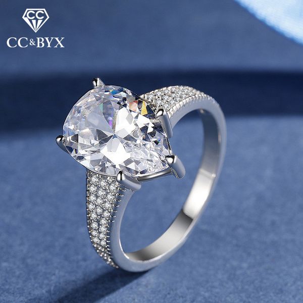 rings for women solid 925 silver water drop cubic zirconia big jewerly bride wedding engagement ring party gift 1587, Slivery;golden
rings for women solid 925 silver water drop cubic zirconia big jewerly bride wedding engagement ring party gift 1587, Slivery;golden