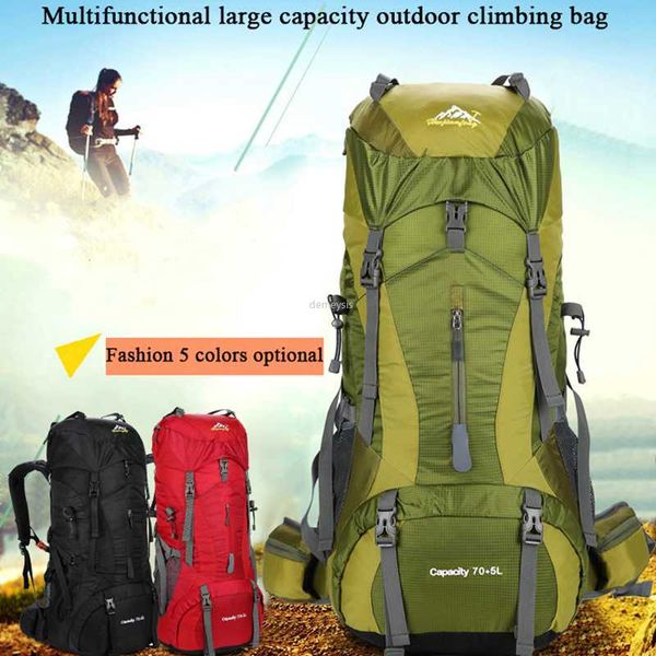 waterpprof outdoor trekking climbing backpack large capacity men women travel camping bags rucksack mountaineering bag 
waterpprof outdoor trekking climbing backpack large capacity men women travel camping bags rucksack mountaineering bag