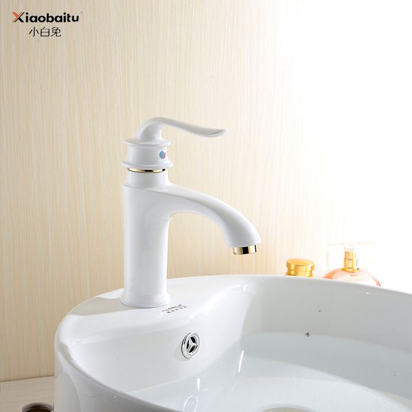 xiaobaitu white bathroom basin faucets cold and water tap vanity vessel sinks mixer tap american simple copper faucets pq-06
xiaobaitu white bathroom basin faucets cold and water tap vanity vessel sinks mixer tap american simple copper faucets pq-06