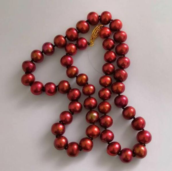 18 inch 9-10mm natural south sea chocolate pearl necklace 14k gold clasp, Silver
18 inch 9-10mm natural south sea chocolate pearl necklace 14k gold clasp, Silver
