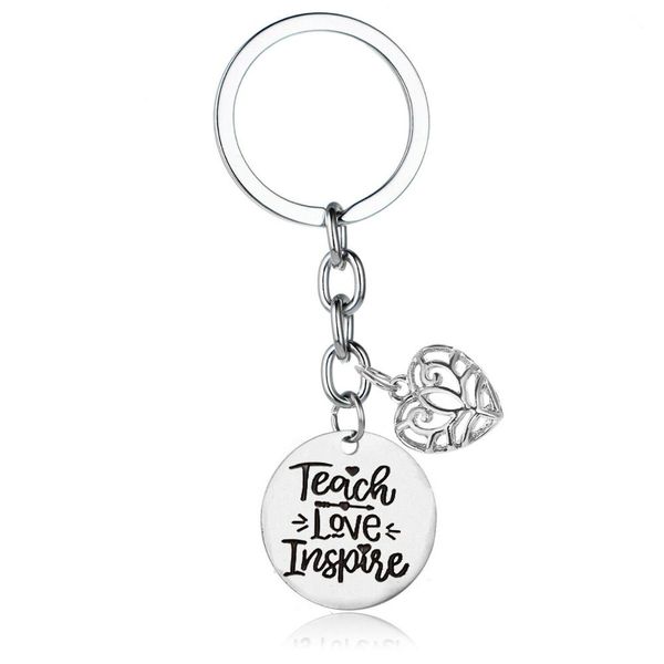 12pc wholesale graduate hollow heart love teacher teach love inspire pendant keychain student friend family gifts keyring charm, Silver
12pc wholesale graduate hollow heart love teacher teach love inspire pendant keychain student friend family gifts keyring charm, Silver