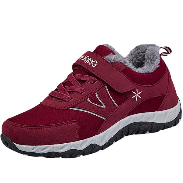 women boots woman keep warm with fur outdoor plus size footwear ankle waterproof snow boots sneakers ladies short plush shoes, Black
women boots woman keep warm with fur outdoor plus size footwear ankle waterproof snow boots sneakers ladies short plush shoes, Black