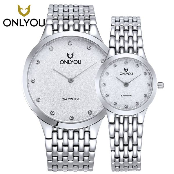 onlyou mens quartz watches brand ultra thin stainless steel silver watch lovers wrist watch diamond relogio masculino, Slivery;brown
onlyou mens quartz watches brand ultra thin stainless steel silver watch lovers wrist watch diamond relogio masculino, Slivery;brown