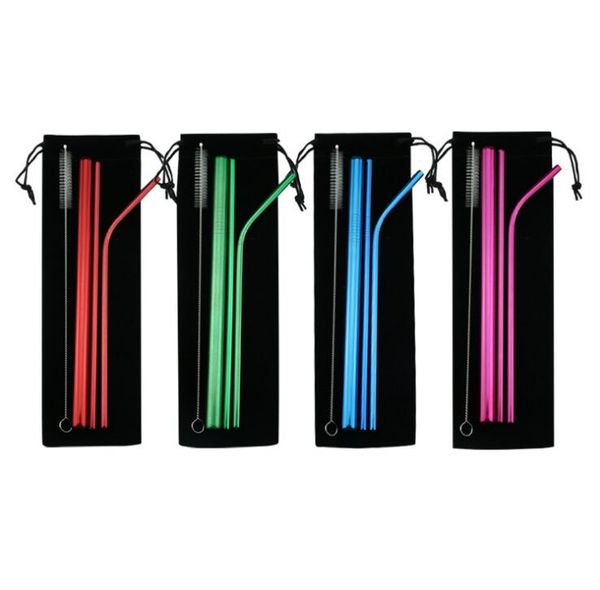 1lot=5pcs stainless steel drinking straw straight bent reusable straws juice party bar accessorie dhl ing
1lot=5pcs stainless steel drinking straw straight bent reusable straws juice party bar accessorie dhl ing