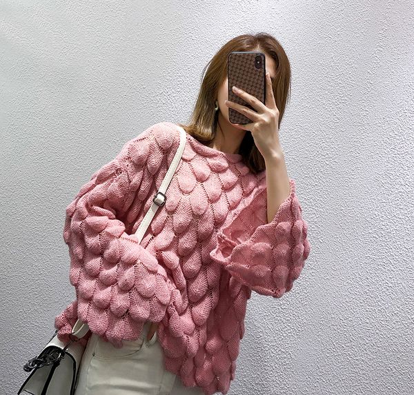 2019 women solid color sweater women bat sleeve pullover loose knite v-neck sweater outwear, White;black
2019 women solid color sweater women bat sleeve pullover loose knite v-neck sweater outwear, White;black