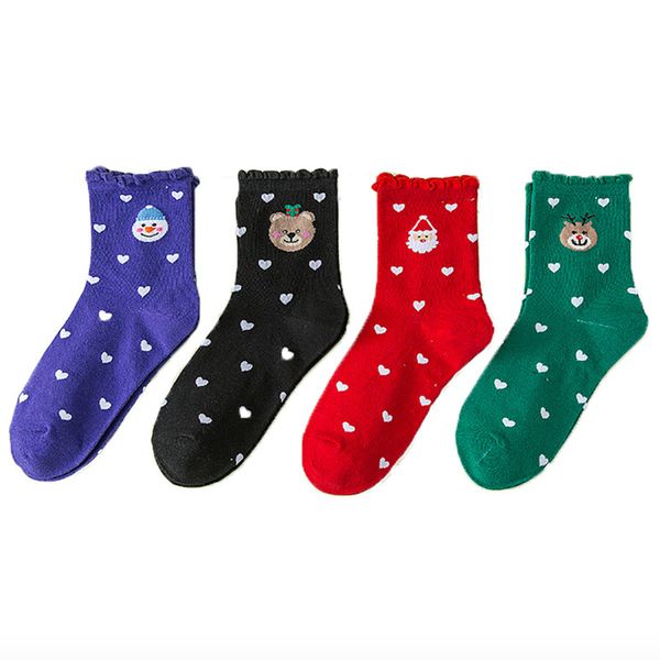 christmas style socks for women casual cotton short socks cute pattern love santa claus bear snowmen female, Black;white
christmas style socks for women casual cotton short socks cute pattern love santa claus bear snowmen female, Black;white