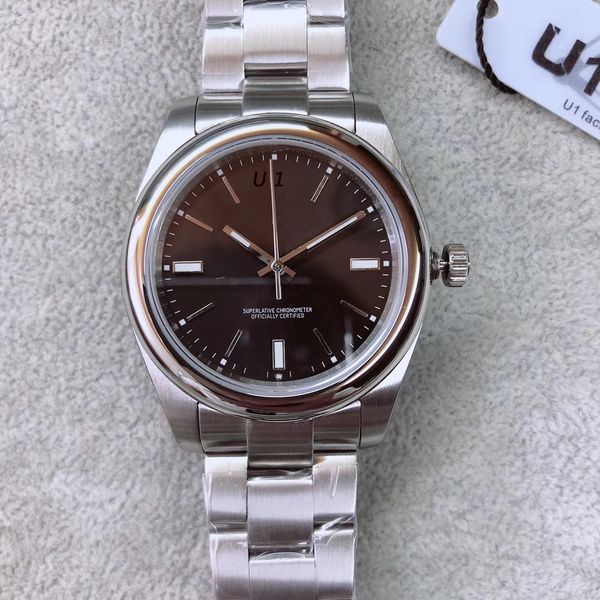 wholesale high grade 39mm luminous black dial automatic auto date mens watches 114300blso watch fixed domed bezel gentlemens wristwatches, Slivery;brown
wholesale high grade 39mm luminous black dial automatic auto date mens watches 114300blso watch fixed domed bezel gentlemens wristwatches, Slivery;brown