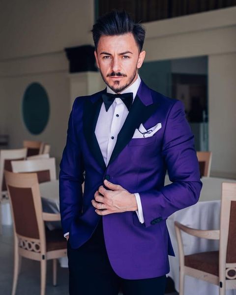 2019 new blue 2 piece groom tuxedos prom party suit blazer+pants custom made groomsmen suits wedding suits, Black;gray
2019 new blue 2 piece groom tuxedos prom party suit blazer+pants custom made groomsmen suits wedding suits, Black;gray