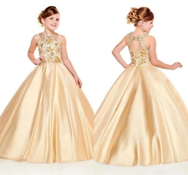 gold girls pageant dresses halter a line beads crystals long toddler kids formal birthday party gowns flower girl wear dress bc3012, White;red
gold girls pageant dresses halter a line beads crystals long toddler kids formal birthday party gowns flower girl wear dress bc3012, White;red