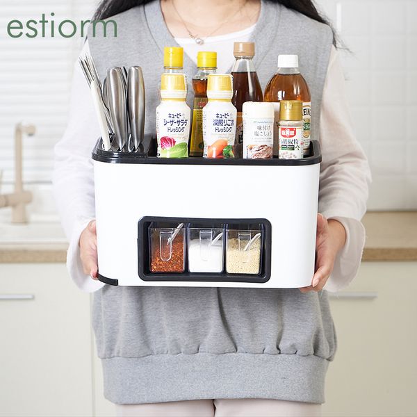 kitchen organizer storage containers kitchen knife holder oil bottle seasoning box storage rack spice jar container spice rack
kitchen organizer storage containers kitchen knife holder oil bottle seasoning box storage rack spice jar container spice rack