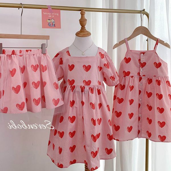 2020 summer girls princess heart dress kids cotton dress korean design girls, Red;yellow
2020 summer girls princess heart dress kids cotton dress korean design girls, Red;yellow