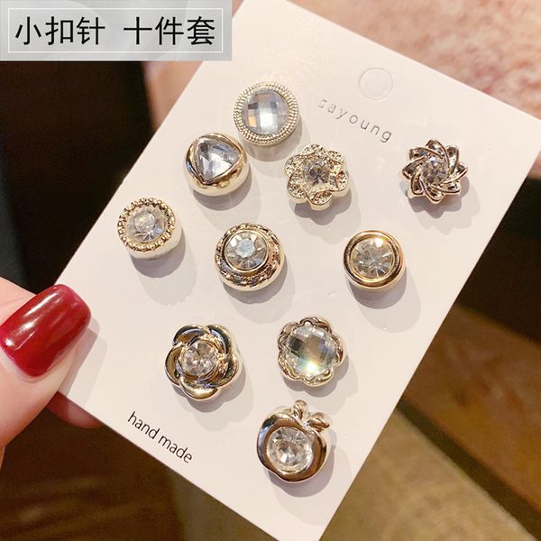 japanese female pearl brooch pin fastening clothes cardigan anti emptied lovely corsage badge cufflinks jewelry accessories, Gray
japanese female pearl brooch pin fastening clothes cardigan anti emptied lovely corsage badge cufflinks jewelry accessories, Gray