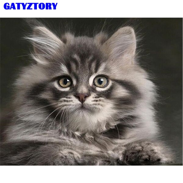 gatyztory frame cat animals diy painting by number modern wall art canvas painting acrylic paint by numbers for home decors arts
gatyztory frame cat animals diy painting by number modern wall art canvas painting acrylic paint by numbers for home decors arts