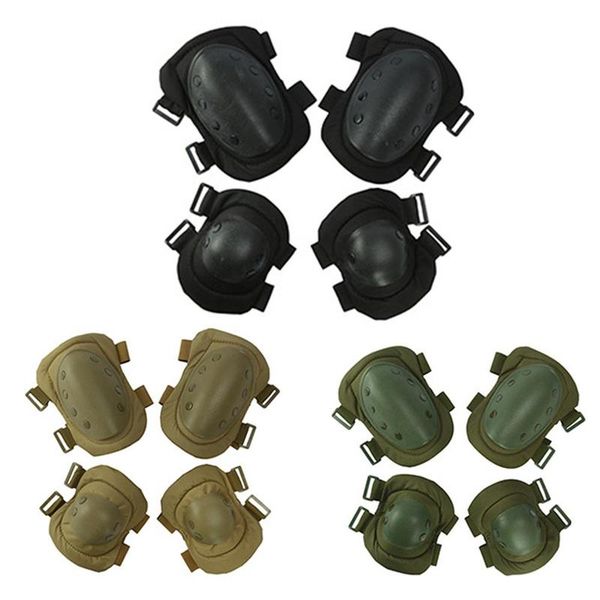 elbow & knee pads 4pcs / lot tactical protection pad professional gear set sports protector, Black;gray
elbow & knee pads 4pcs / lot tactical protection pad professional gear set sports protector, Black;gray