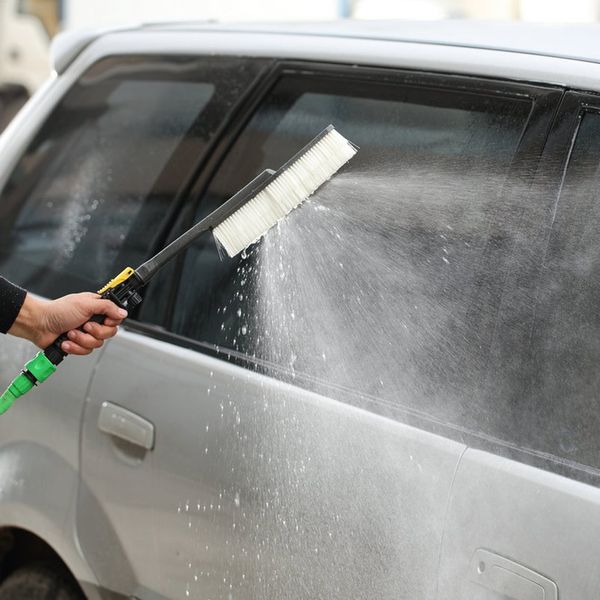 1pcs black car wash brush auto exterior retractable long handle water flow switch foam bottle car cleaning brush
1pcs black car wash brush auto exterior retractable long handle water flow switch foam bottle car cleaning brush