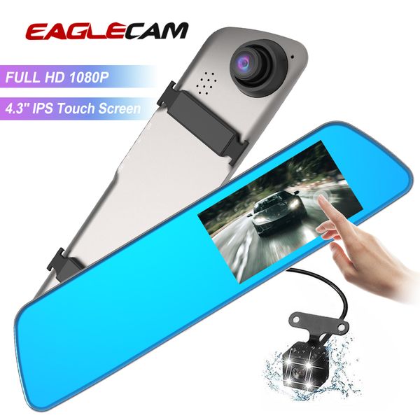 full hd 1080p 4.3 inch touch screen car vehicle dvr camer rear view mirror auto dash cam recorder dvr dual lens registrator
full hd 1080p 4.3 inch touch screen car vehicle dvr camer rear view mirror auto dash cam recorder dvr dual lens registrator