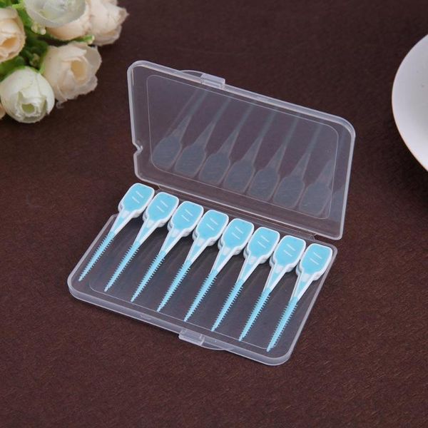 16pcs / set мягкая силиконовая зубная нить межзубных щетка зубочистки уход инструмент
16pcs / set мягкая силиконовая зубная нить межзубных щетка зубочистки уход инструмент