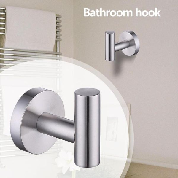 round bathroom towel hooks moisture-proof stainless steel rustproof single clothes hanger kitchen home accessories
round bathroom towel hooks moisture-proof stainless steel rustproof single clothes hanger kitchen home accessories