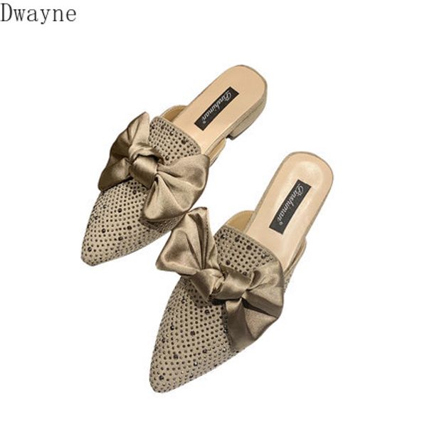slippers women wear thick heel pointed non-slip 2020 spring and summer new net red bow rhinestone mules shoes, Black
slippers women wear thick heel pointed non-slip 2020 spring and summer new net red bow rhinestone mules shoes, Black