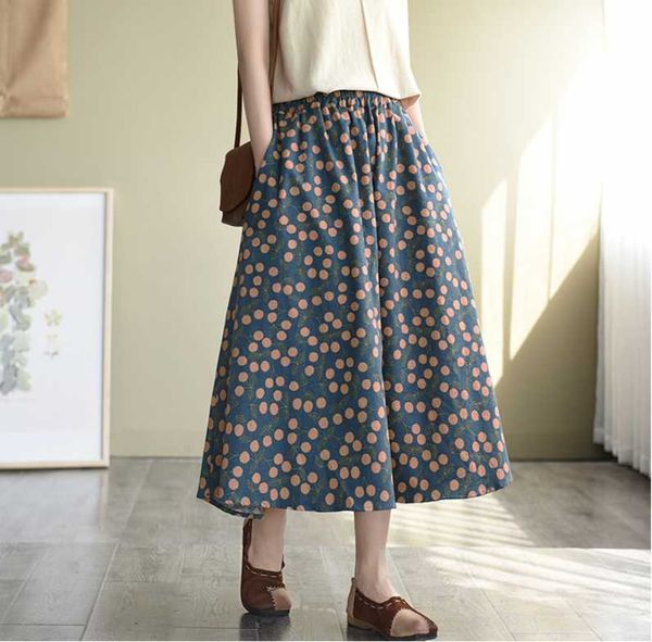 2020 summer skirt women elastic waist loose all-match skirt new casual pocket print dot ladies large size, Black
2020 summer skirt women elastic waist loose all-match skirt new casual pocket print dot ladies large size, Black
