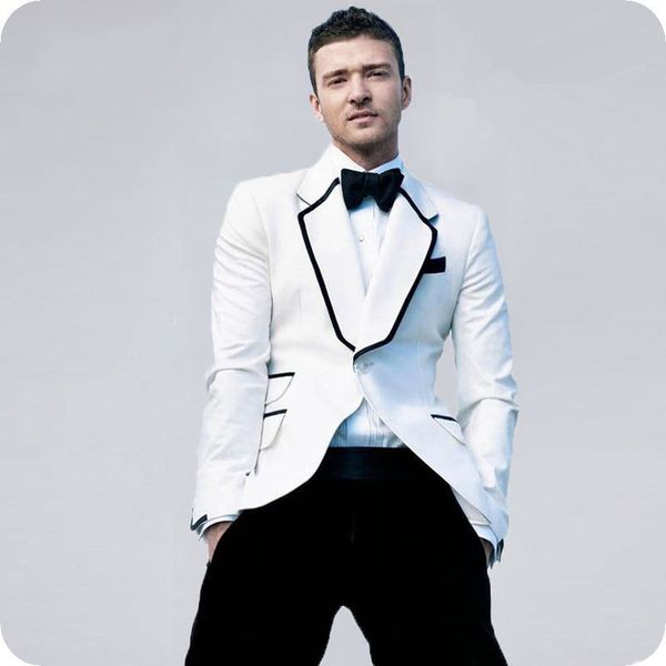 latest coat pant design white groom wedding tuxedos men suits men blazer black pants two pieces summer beach bridegroom jacket, Black;gray
latest coat pant design white groom wedding tuxedos men suits men blazer black pants two pieces summer beach bridegroom jacket, Black;gray