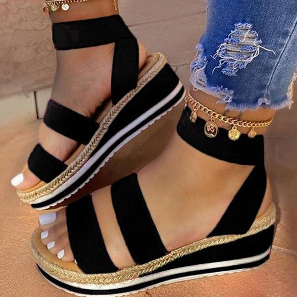 new women sandals wedges platform ladies shoes cross strap casual for summer sandalias mujer drop shipping
new women sandals wedges platform ladies shoes cross strap casual for summer sandalias mujer drop shipping