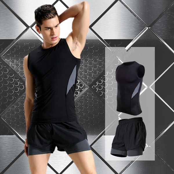 2019 men's sport t shirts suits basketball soccer training tracksuits jersey summer shirts+men casual shorts sportswear sets 4xl, Black;blue
2019 men's sport t shirts suits basketball soccer training tracksuits jersey summer shirts+men casual shorts sportswear sets 4xl, Black;blue
