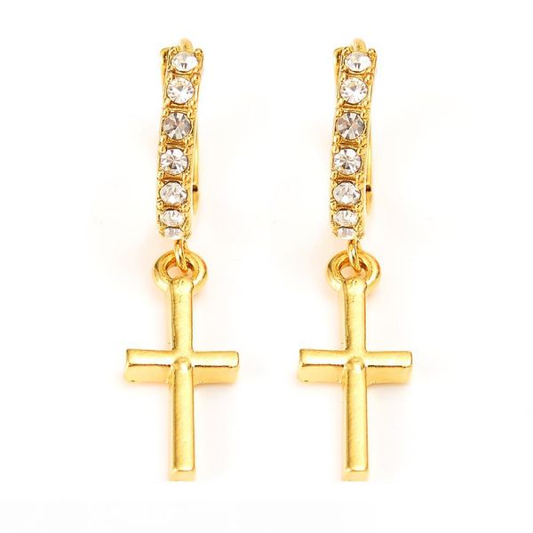 zircon earring special christian vogue womens true real 24 k solid fine yellow gold gf crucifix cross timeless charm earrings, Silver
zircon earring special christian vogue womens true real 24 k solid fine yellow gold gf crucifix cross timeless charm earrings, Silver