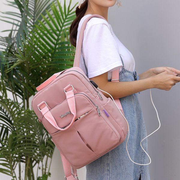 business women casual bag women's backpack outdoor fashion large capacity backpack ultra light capacitytravel shoulder bag 2020
business women casual bag women's backpack outdoor fashion large capacity backpack ultra light capacitytravel shoulder bag 2020