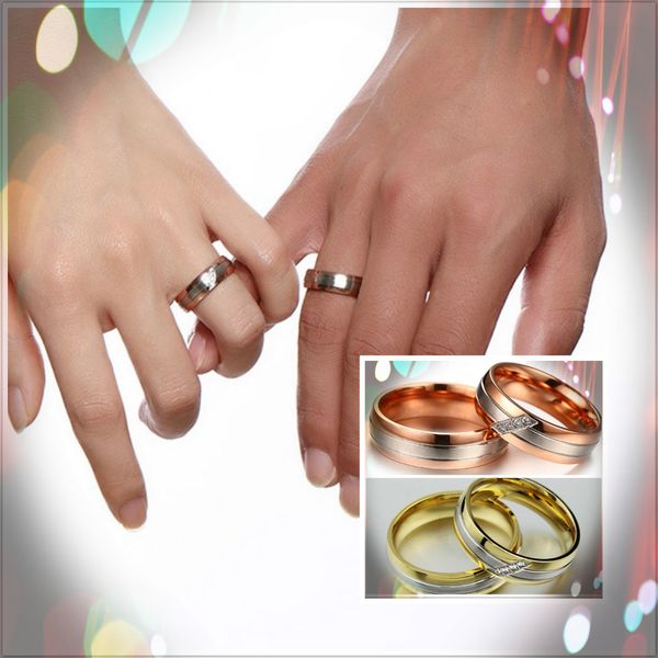 2 colors available fashion style lover's ring stainless steel 4 pcs zircons couple rings jewelry gift for men women j028, Silver
2 colors available fashion style lover's ring stainless steel 4 pcs zircons couple rings jewelry gift for men women j028, Silver