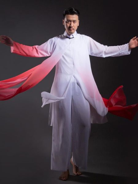 2020 chinese style men tang suit ancient costume hanfu folk dress emboridery long robe year dance full sleeve vintage traditonal, Black;red
2020 chinese style men tang suit ancient costume hanfu folk dress emboridery long robe year dance full sleeve vintage traditonal, Black;red