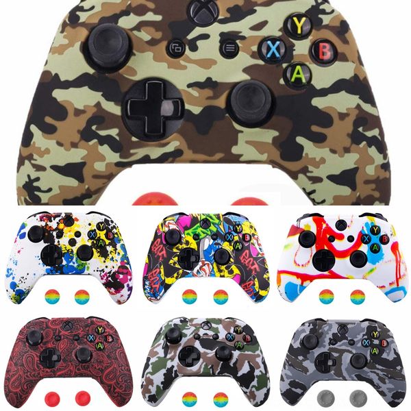 smspz soft silicone rubber case gamepad game skin cover protective pad joystick accessories for microsoft xbox one s controller
smspz soft silicone rubber case gamepad game skin cover protective pad joystick accessories for microsoft xbox one s controller