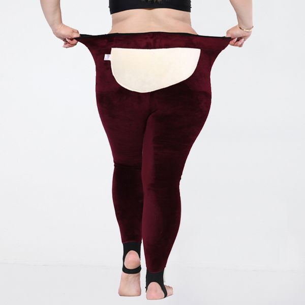 plus size women clothing thermal pants elastic thick warm cotton trousers large knee pads waist tread foot fashion leggings winter wear, Black;white
plus size women clothing thermal pants elastic thick warm cotton trousers large knee pads waist tread foot fashion leggings winter wear, Black;white