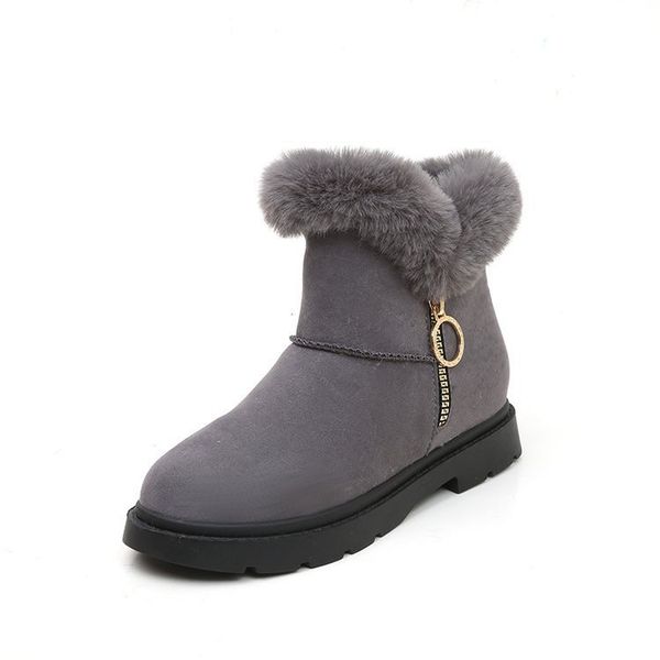 womens winter snow boots warm plush retro platform boots ladies ankle boots flats fashion zipper flock cotton shoes female snowboots, Black 
womens winter snow boots warm plush retro platform boots ladies ankle boots flats fashion zipper flock cotton shoes female snowboots, Black