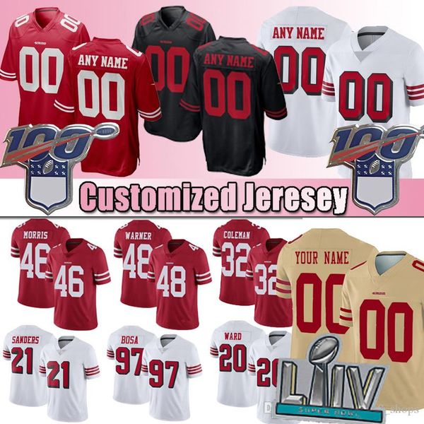10 jimmy garoppolo jresey 31 raheem mostert custom san francisco 49er jersey 84 kendrick bourne 19 deebo samuel 11 brandon aiyuk, Black;red
10 jimmy garoppolo jresey 31 raheem mostert custom san francisco 49er jersey 84 kendrick bourne 19 deebo samuel 11 brandon aiyuk, Black;red