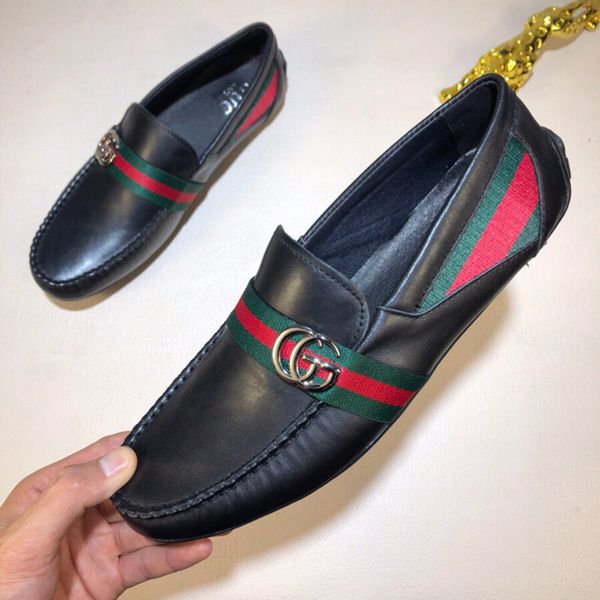 new luxury fashion flat designer men's shoes classic buckle leather peas shoes men's outdoor driving shoes 38-45, Black
new luxury fashion flat designer men's shoes classic buckle leather peas shoes men's outdoor driving shoes 38-45, Black
