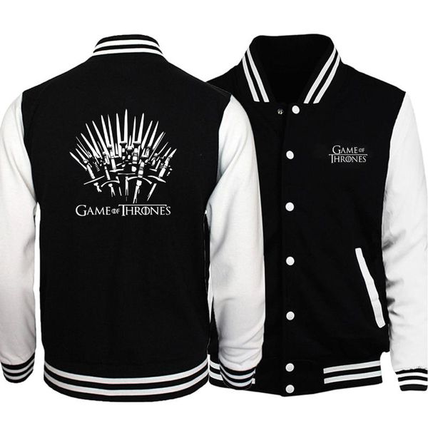 2020 autumn iron throne printed jacket male tv show fashion hip hop hoodies plus size fitness casual streetwear, Black;brown
2020 autumn iron throne printed jacket male tv show fashion hip hop hoodies plus size fitness casual streetwear, Black;brown