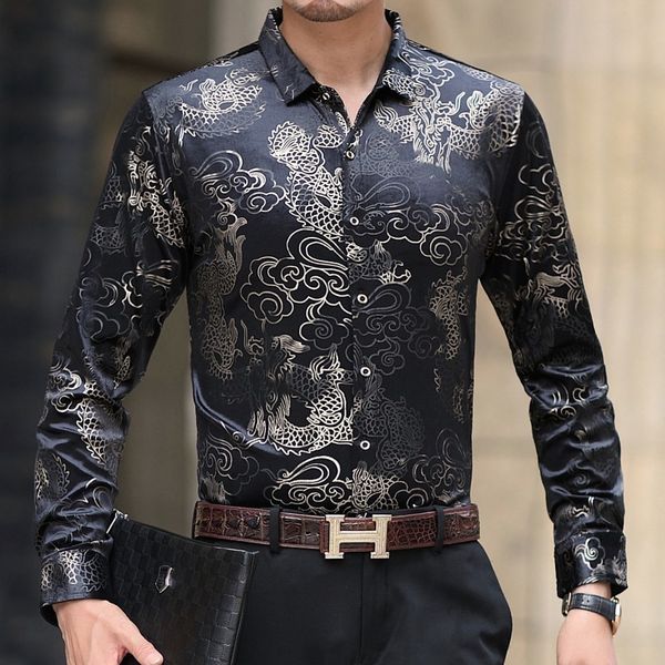 hombre hawaiana flower shirts mens long sleeve shirt men streetwear slim fit black velvet shirt camisa hombre camisa masculina, White;black
hombre hawaiana flower shirts mens long sleeve shirt men streetwear slim fit black velvet shirt camisa hombre camisa masculina, White;black