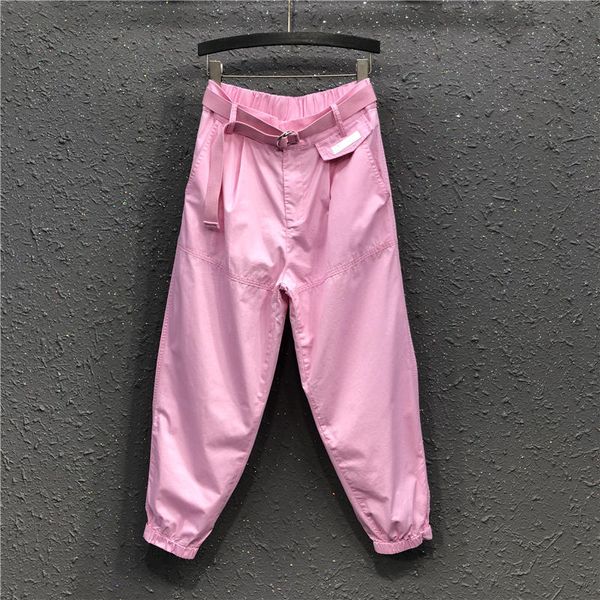 summer yellow pink thin cargo pants women loose casual harem pants women pantalon femme pockets high waist trousers c6440, Black;white
summer yellow pink thin cargo pants women loose casual harem pants women pantalon femme pockets high waist trousers c6440, Black;white