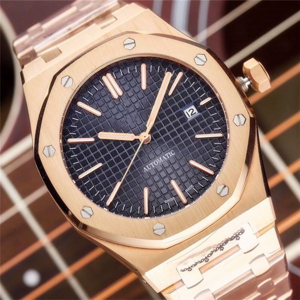 mens watch automatic mechanical movement royal oak series mens watch 5 atm waterproof sapphire luxury wristwatch ing, Slivery;brown
mens watch automatic mechanical movement royal oak series mens watch 5 atm waterproof sapphire luxury wristwatch ing, Slivery;brown