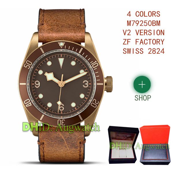 zf factory luxury watch m79250bm aluminum bronze case swiss 2824 automatic movement brown leather strap chronometer mens designer watches, Slivery;brown
zf factory luxury watch m79250bm aluminum bronze case swiss 2824 automatic movement brown leather strap chronometer mens designer watches, Slivery;brown